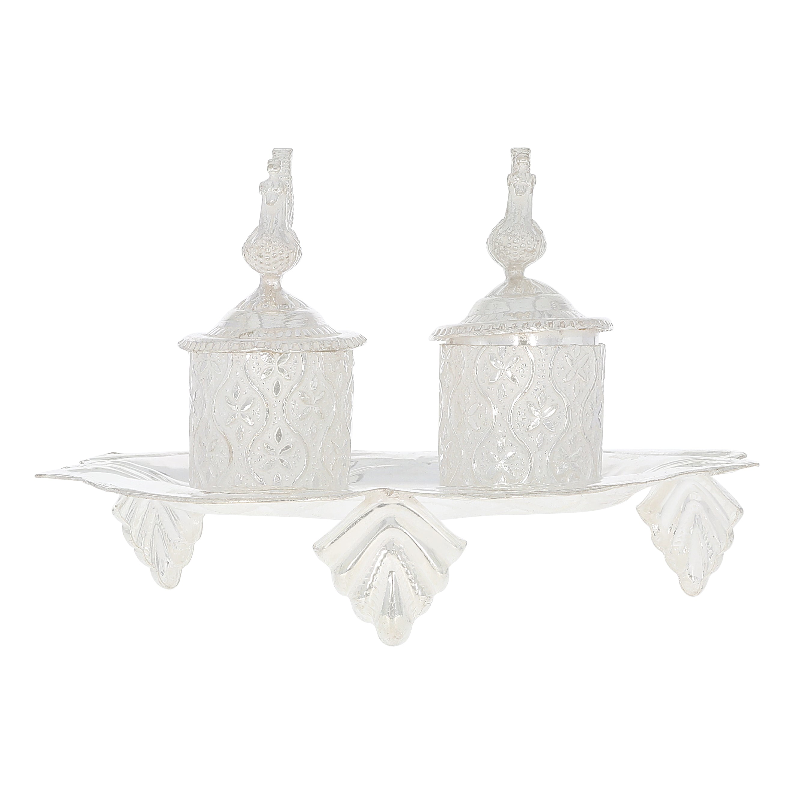 Stunning Elegance Silver Karanda