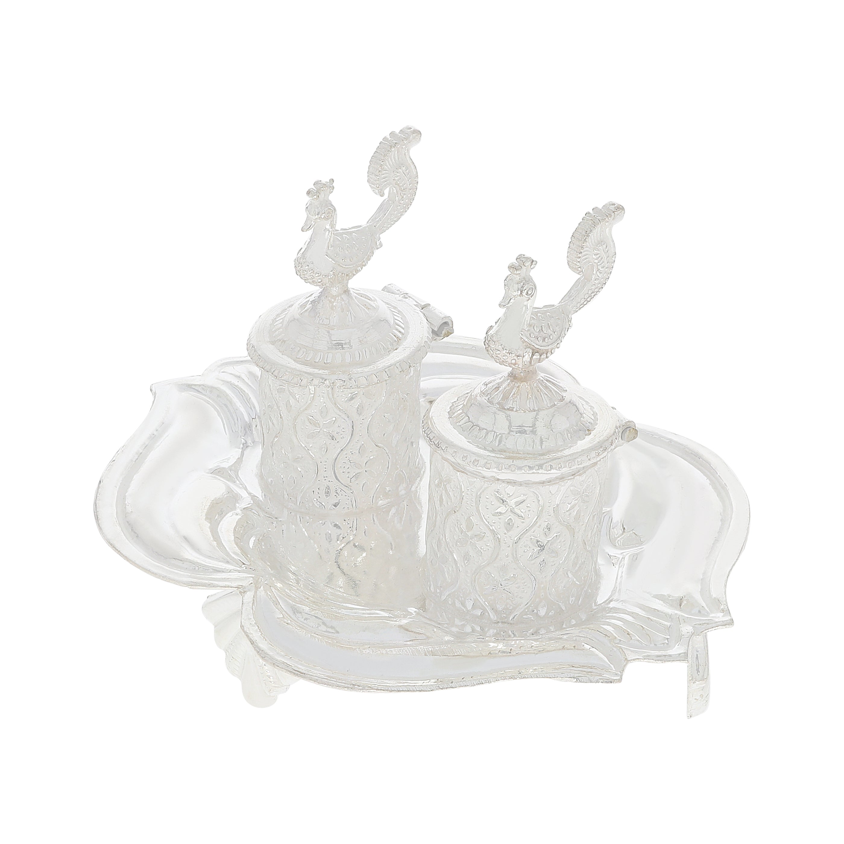 Stunning Elegance Silver Karanda