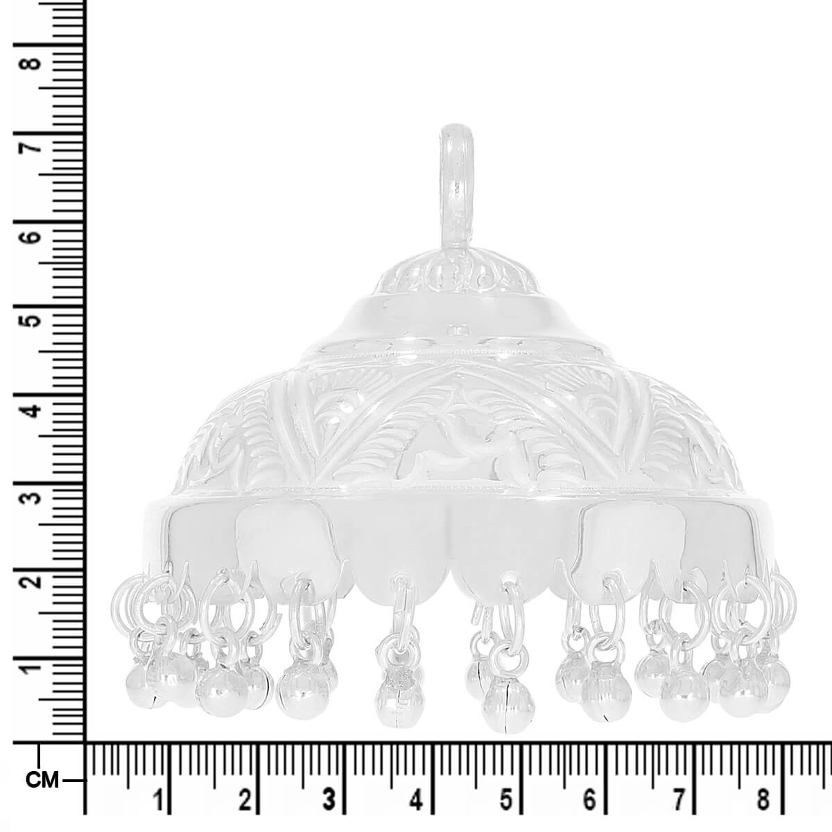 Lustrous Glow Silver God Chhatra