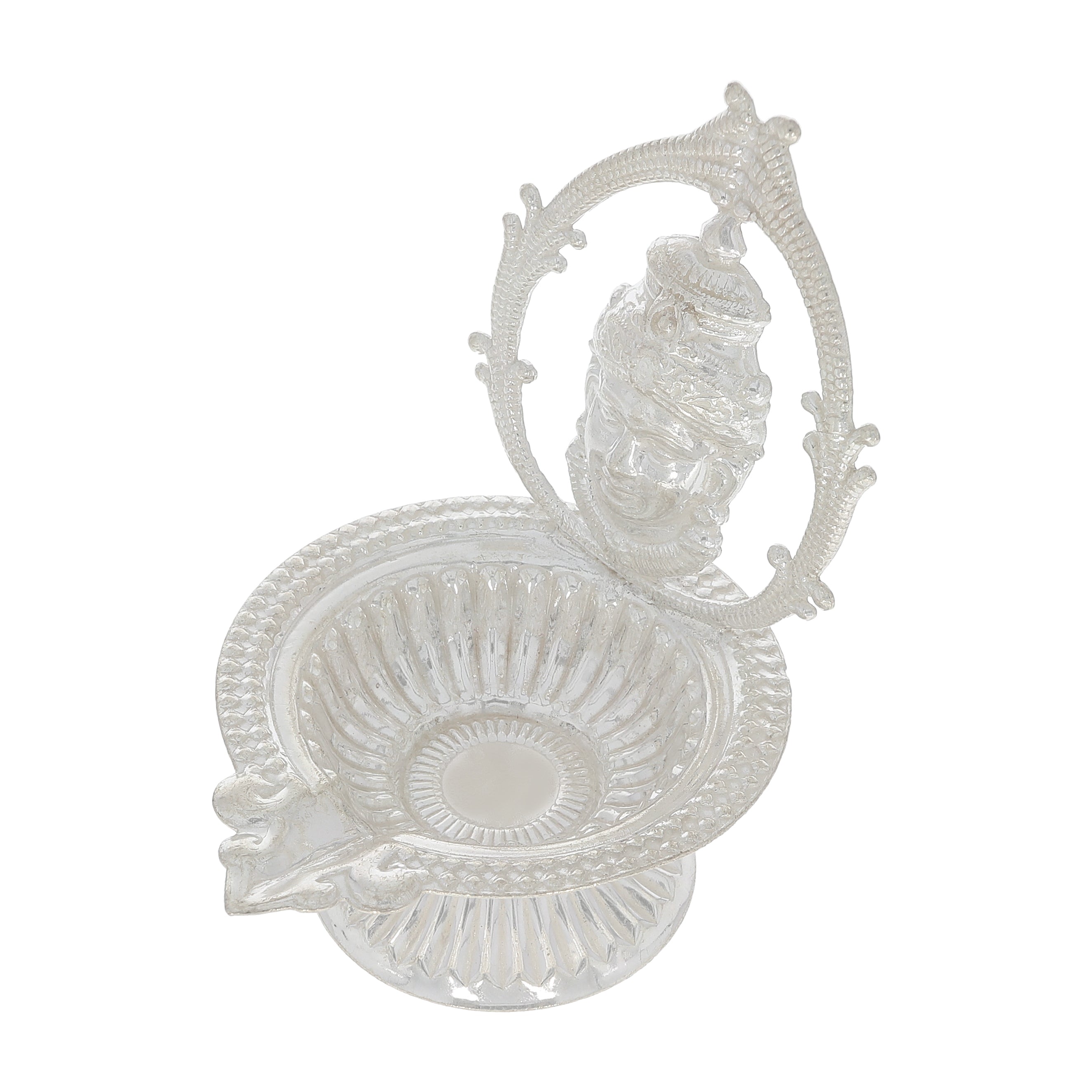 Intricate Artistic Shine Silver Diva