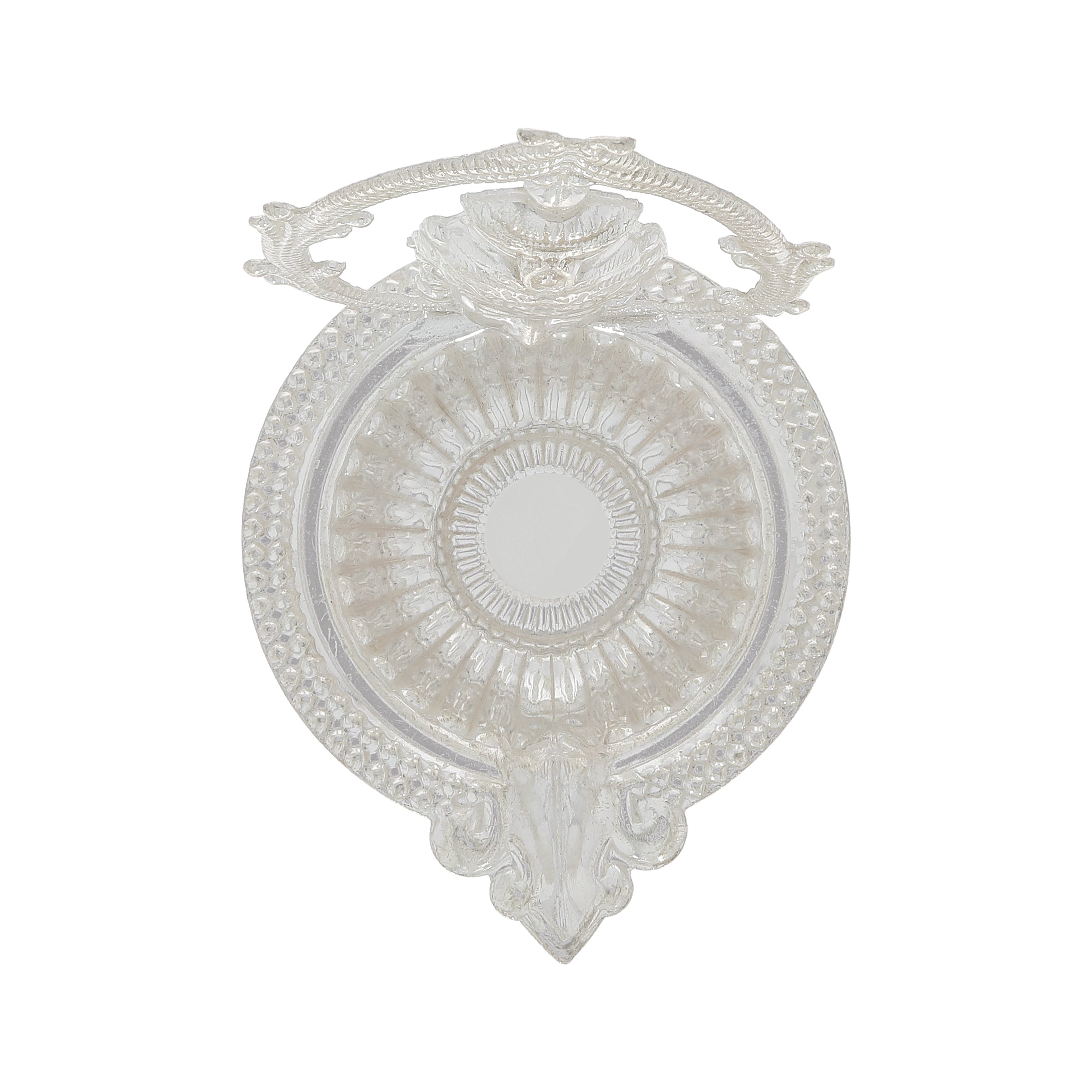 Intricate Artistic Shine Silver Diva