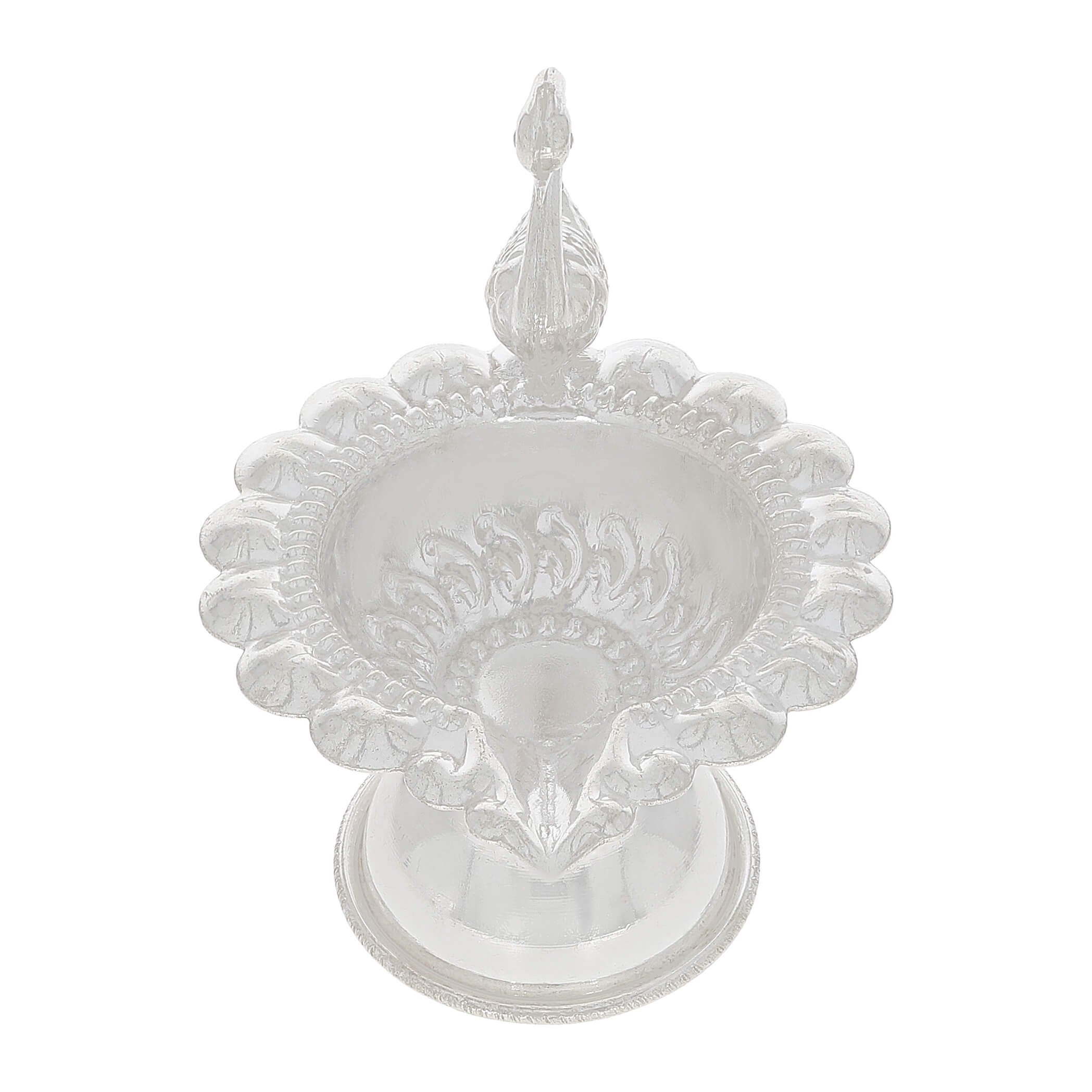 Peacock Design Diya