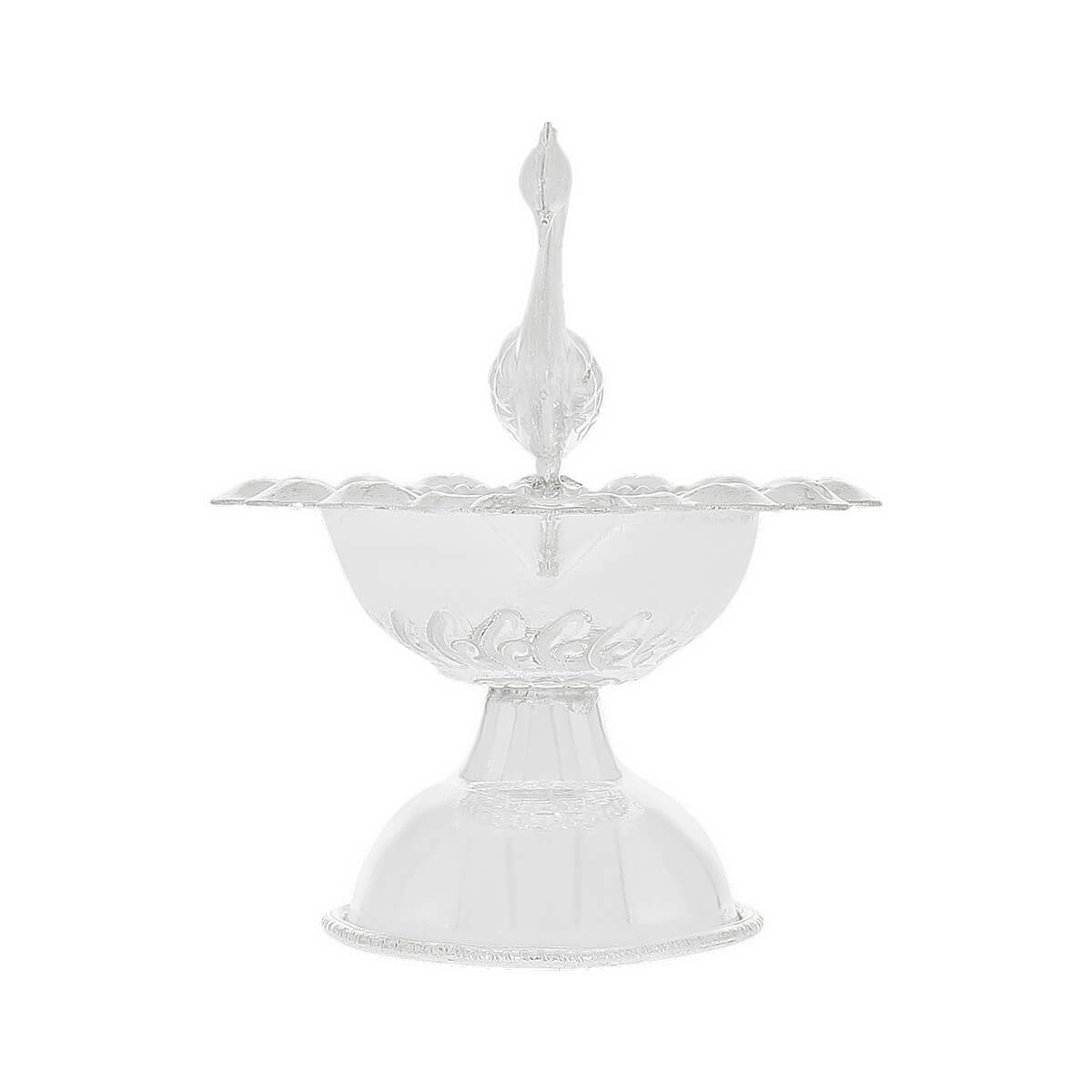 Peacock Design Diya