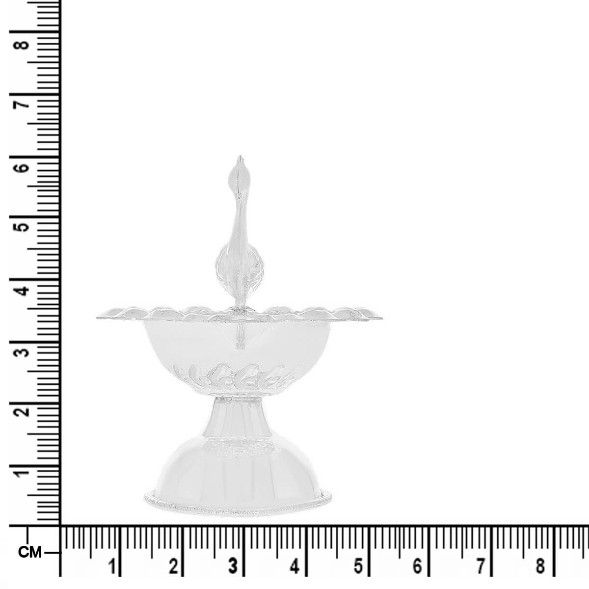 Peacock Design Diya