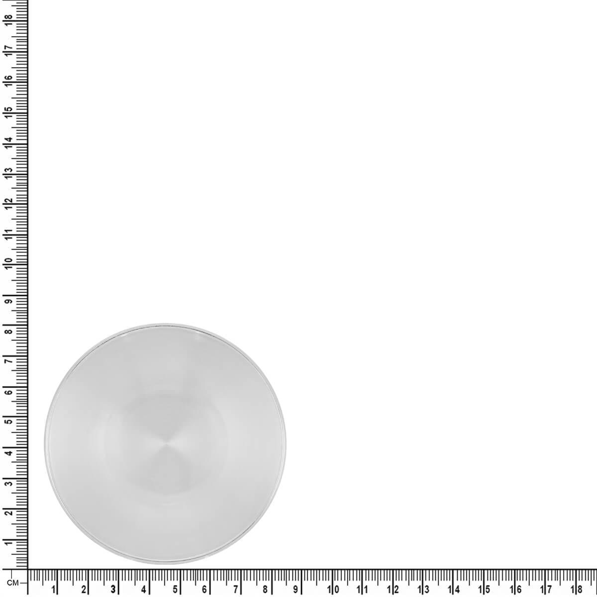 Gleaming Polished Silver Bowl