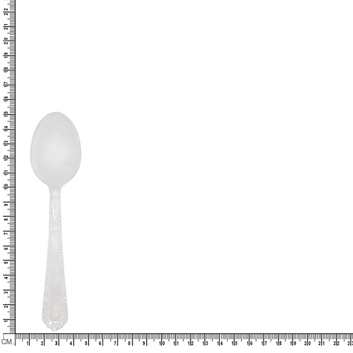 Seamless Shine Silver Spoon
