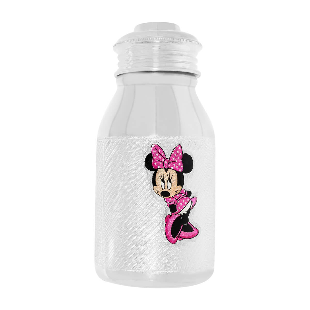 Adorable Minnie Mouse Silver Bottle