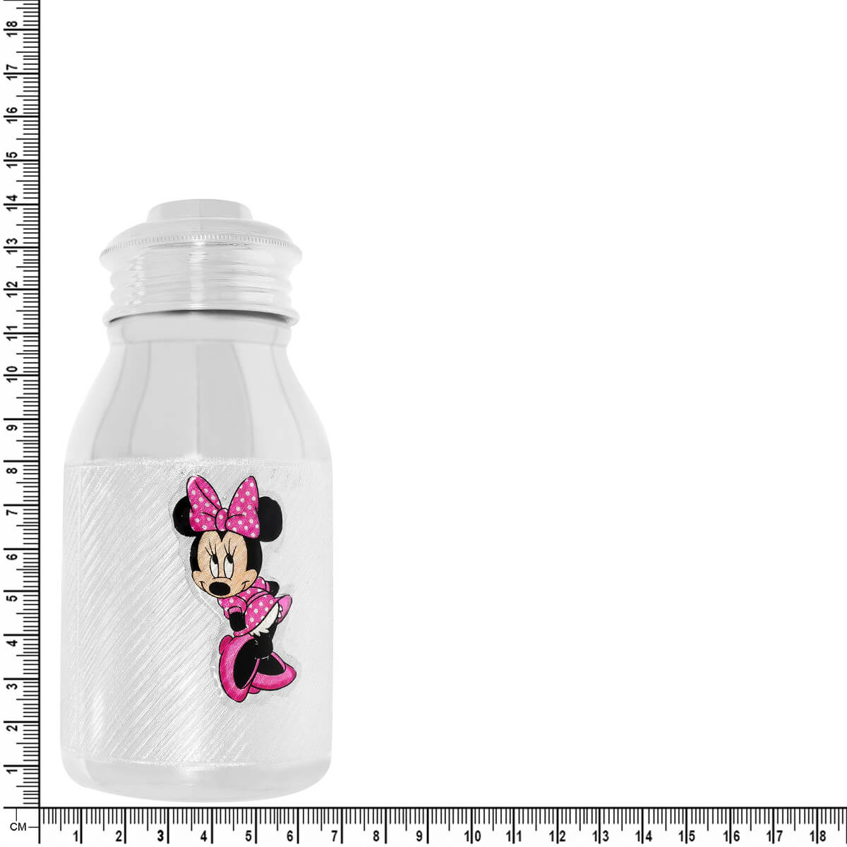 Adorable Minnie Mouse Silver Bottle