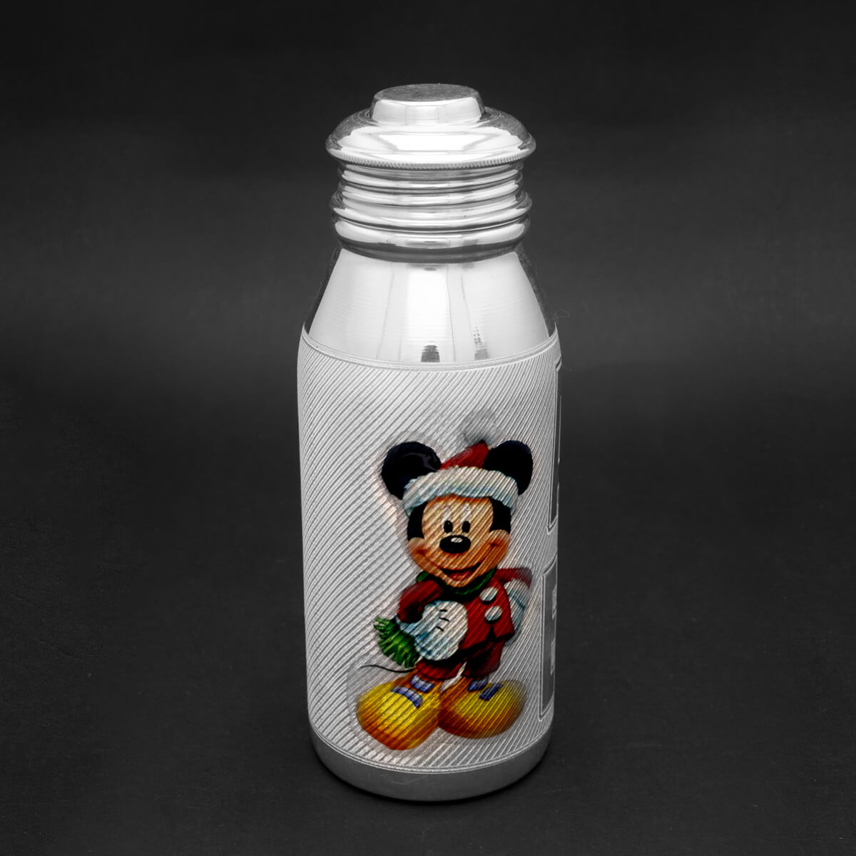 Stunning Silver Mickey Mouse Bottle