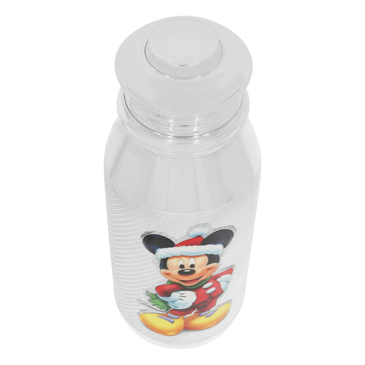 Stunning Silver Mickey Mouse Bottle