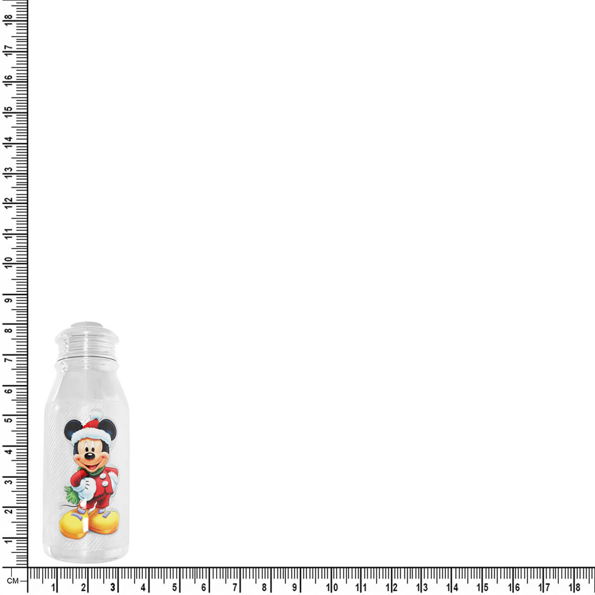 Stunning Silver Mickey Mouse Bottle