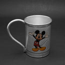 Glimmering Cute Mickey Mouse Silver Mug
