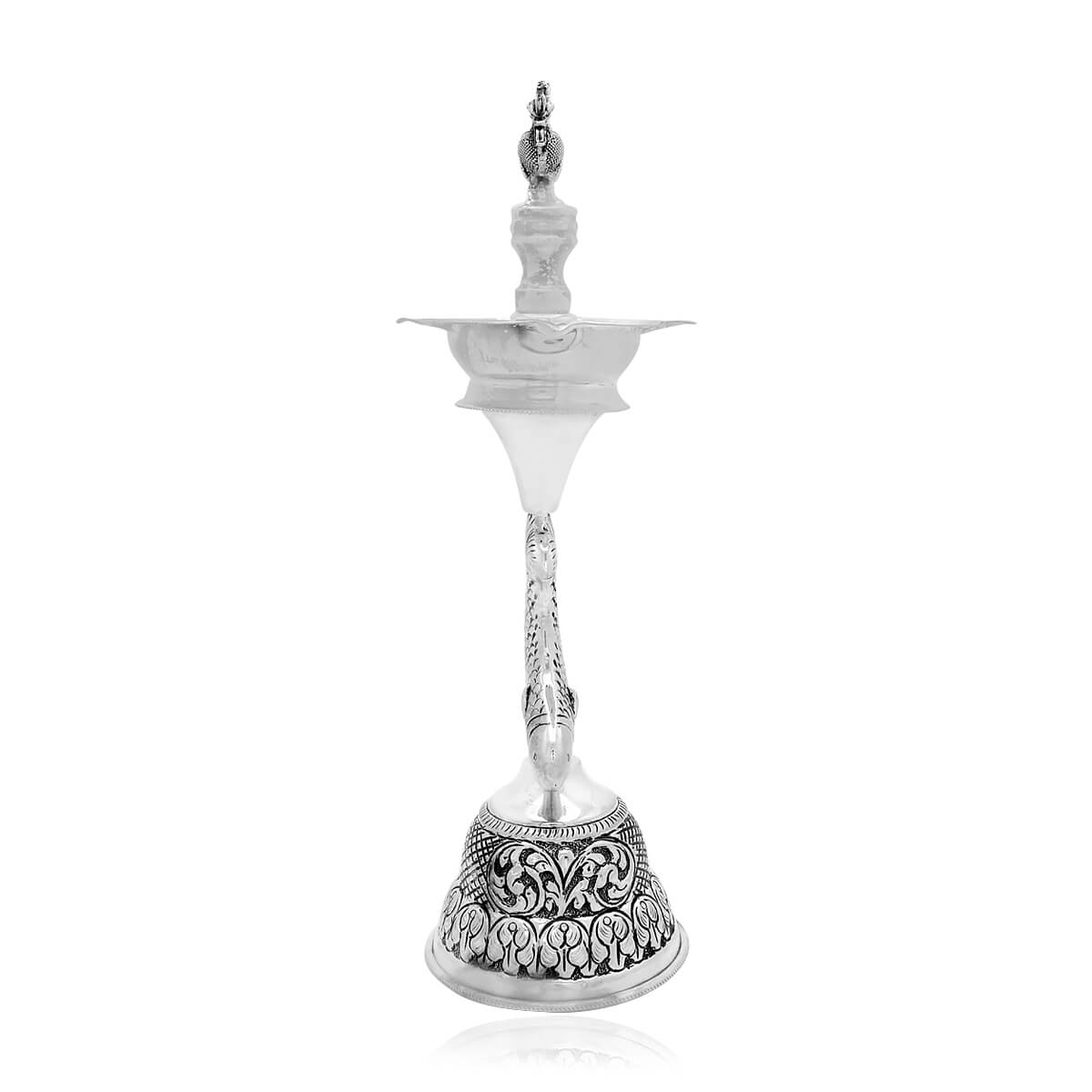 Exquisite Shine Fish Motif Silver Samai