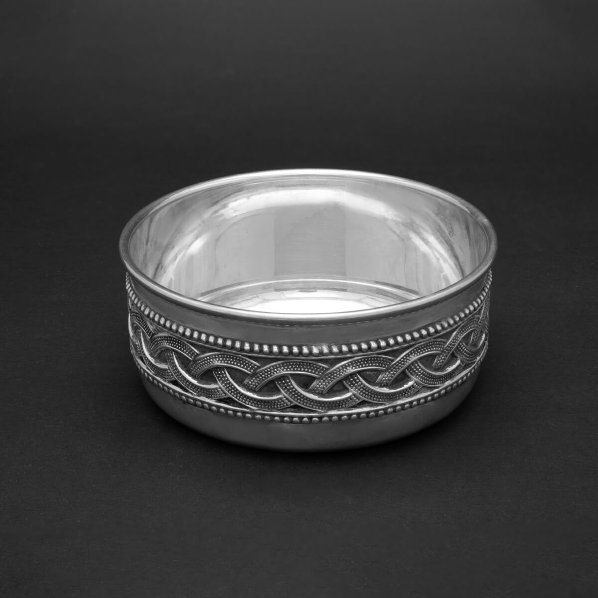 Pristine Radiance Silver Bowl