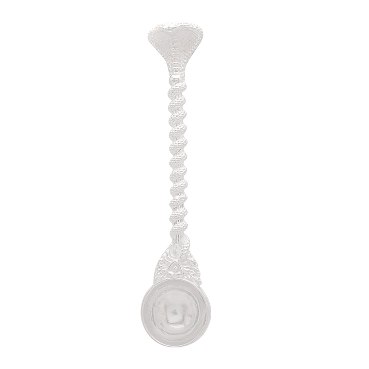Lustrous Swirl Silver Sandhyapali