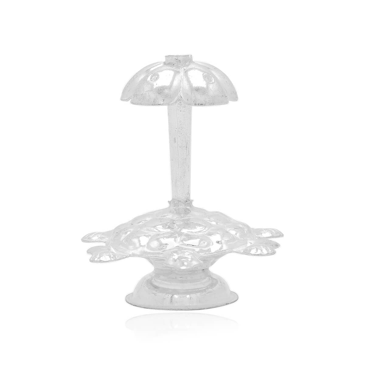 Radiant Grace Silver Agarbatti Stand