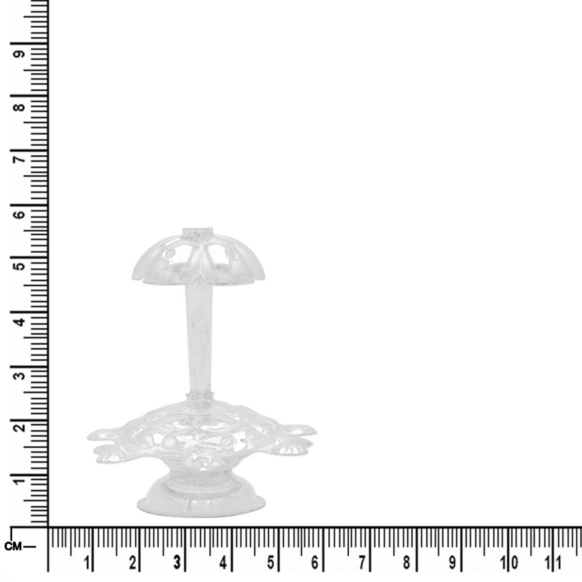 Radiant Grace Silver Agarbatti Stand