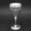 Radiant Elegance Silver Glass