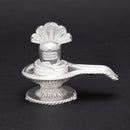 Celestial Shimmer Silver Shivling