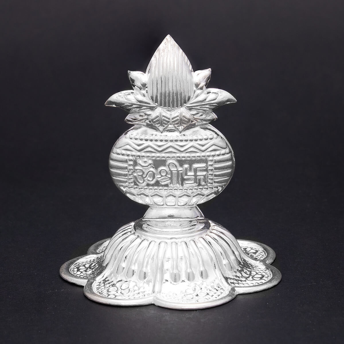 Scared Shimmer Silver Agarbatti Stand