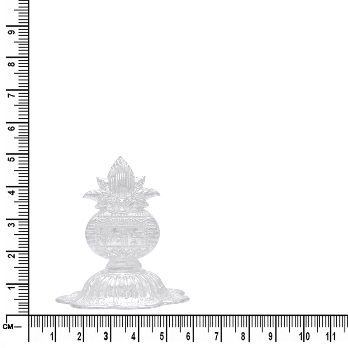 Scared Shimmer Silver Agarbatti Stand
