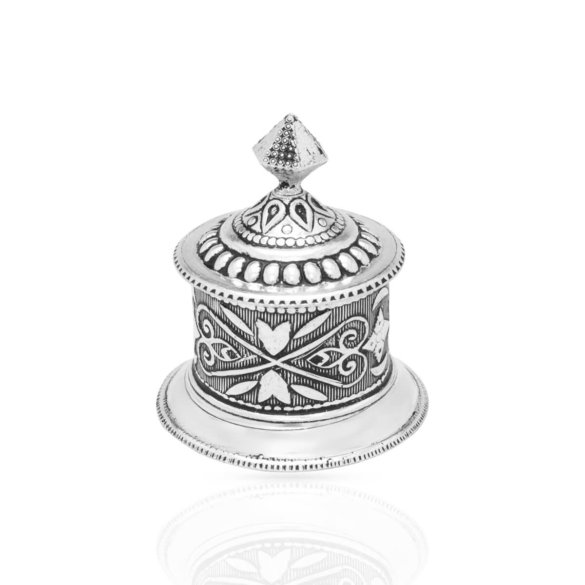 Silver Kumkum Karanda