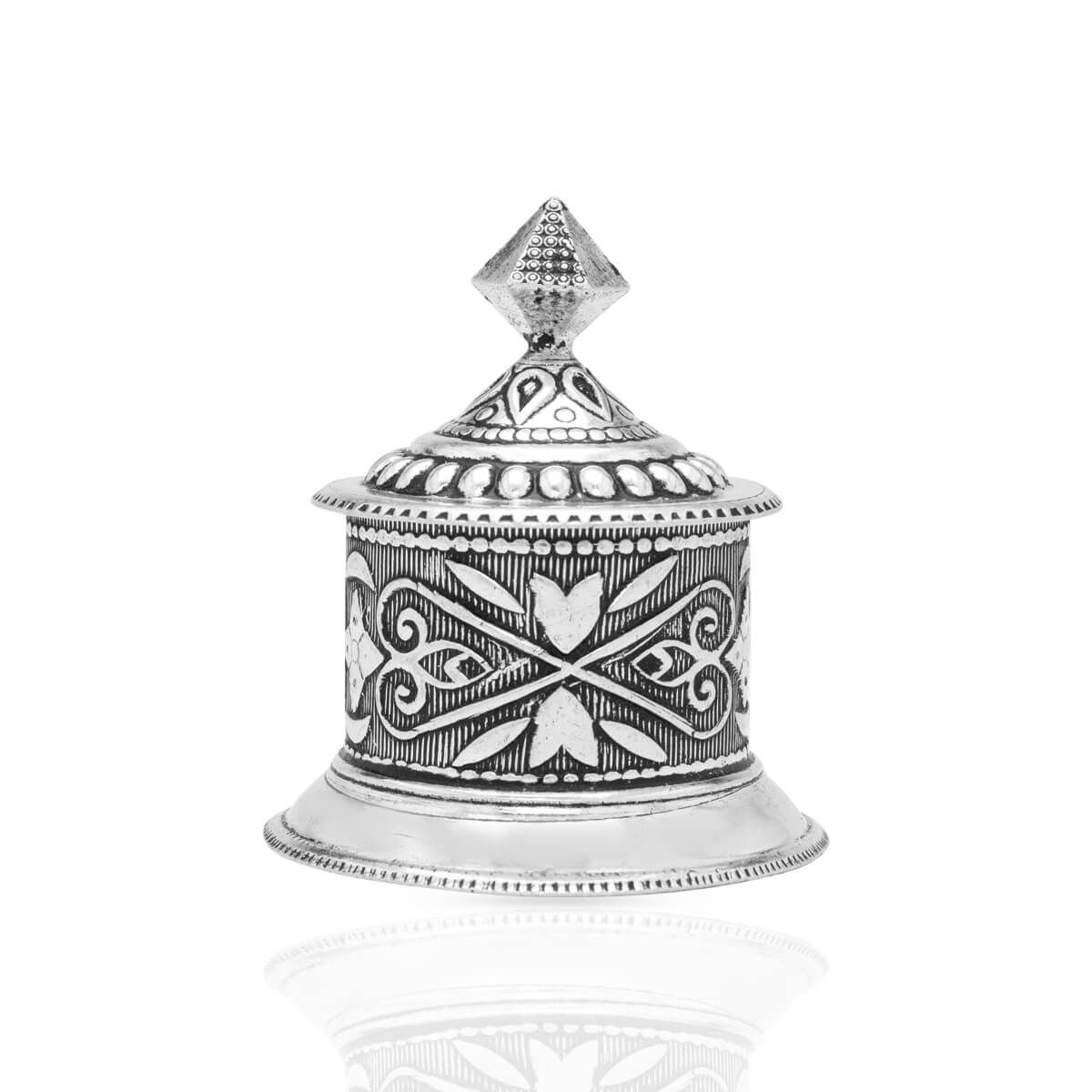 Silver Kumkum Karanda