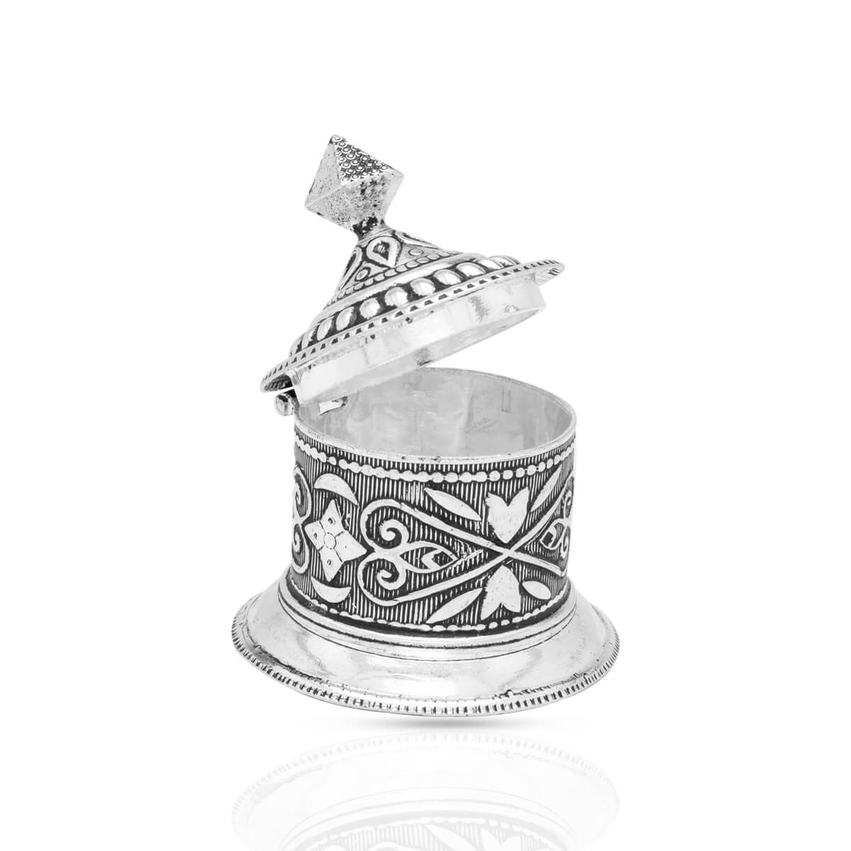 Silver Kumkum Karanda