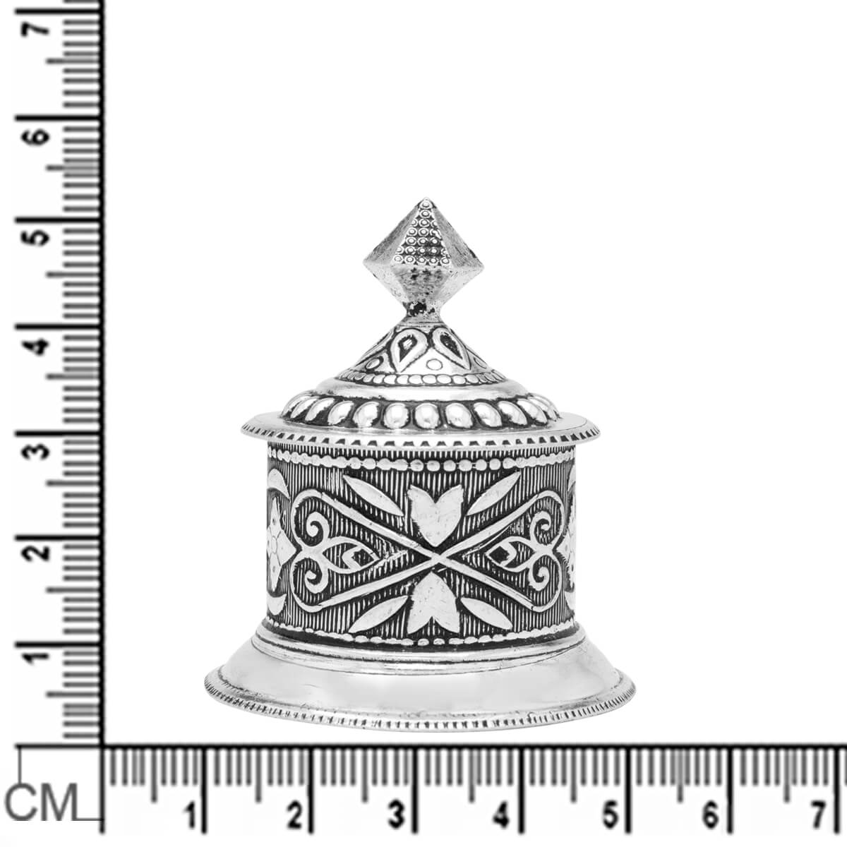 Silver Kumkum Karanda