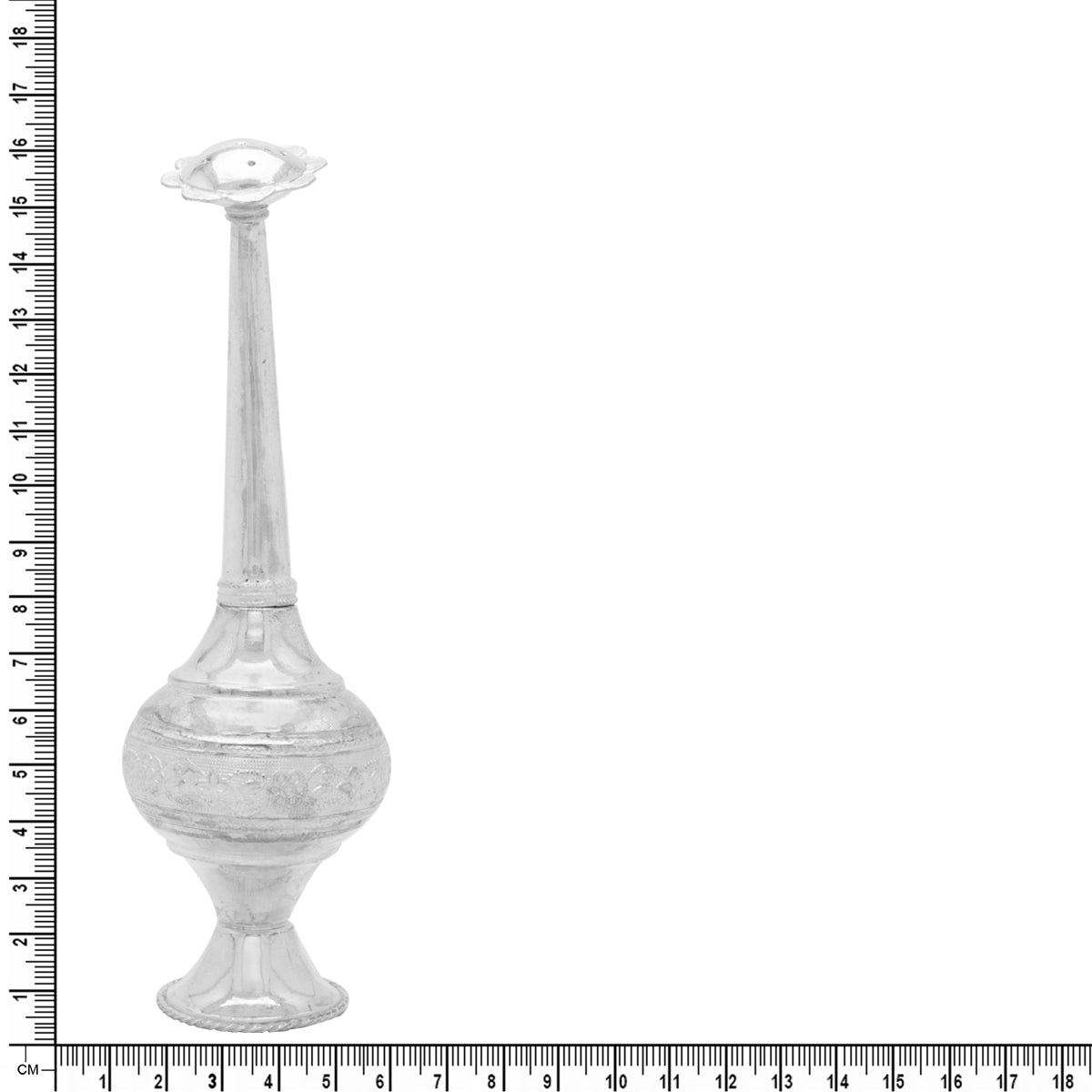 Sparkling Elegance Silver Gulabdani