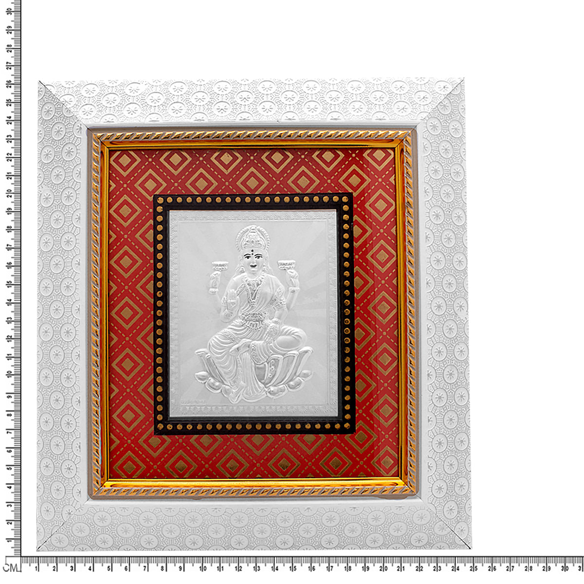 Prosperity Glow Silver Lakshmi Frame