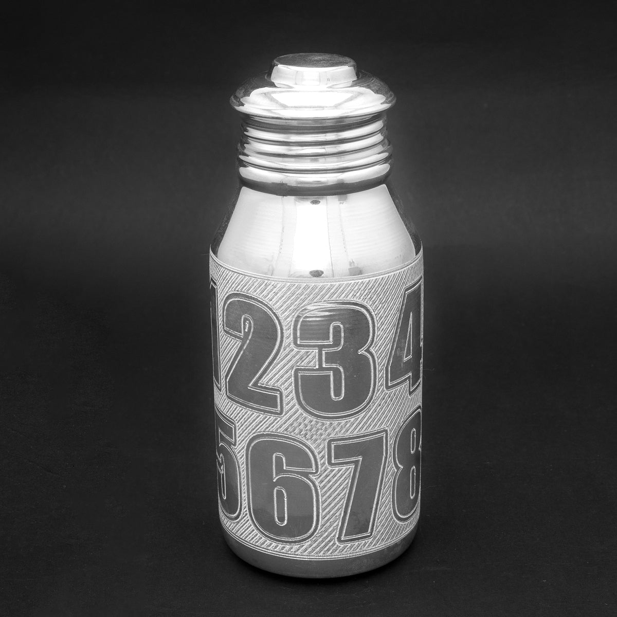 Jolly Mickey Mouse Silver Bottle