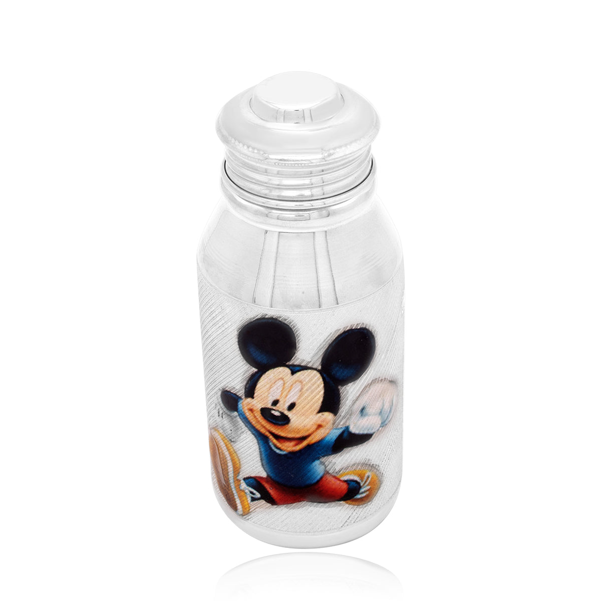 Jolly Mickey Mouse Silver Bottle