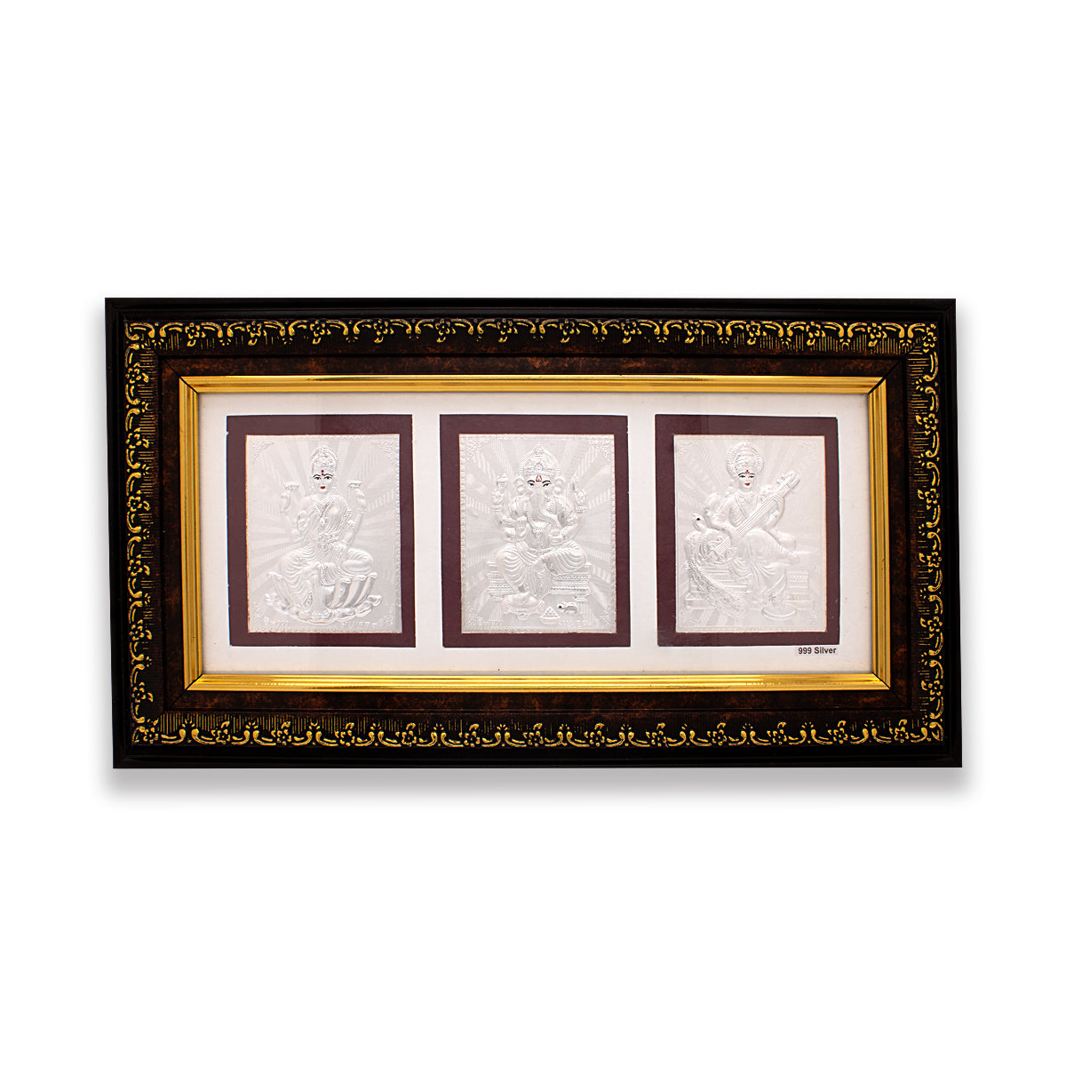 Prosperity Trio In Silver Frame