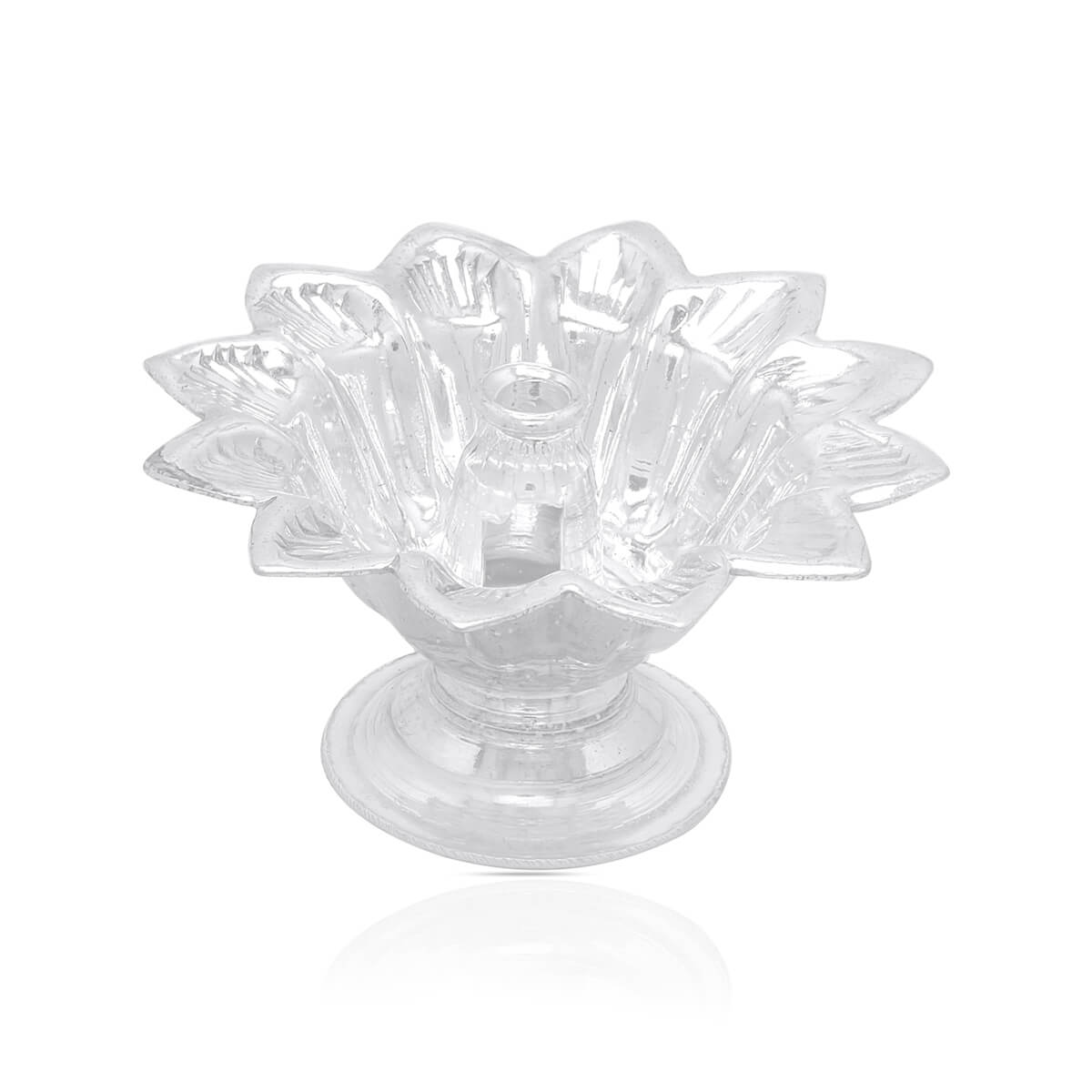 Gorgeous Petal Shimmer Silver Diva