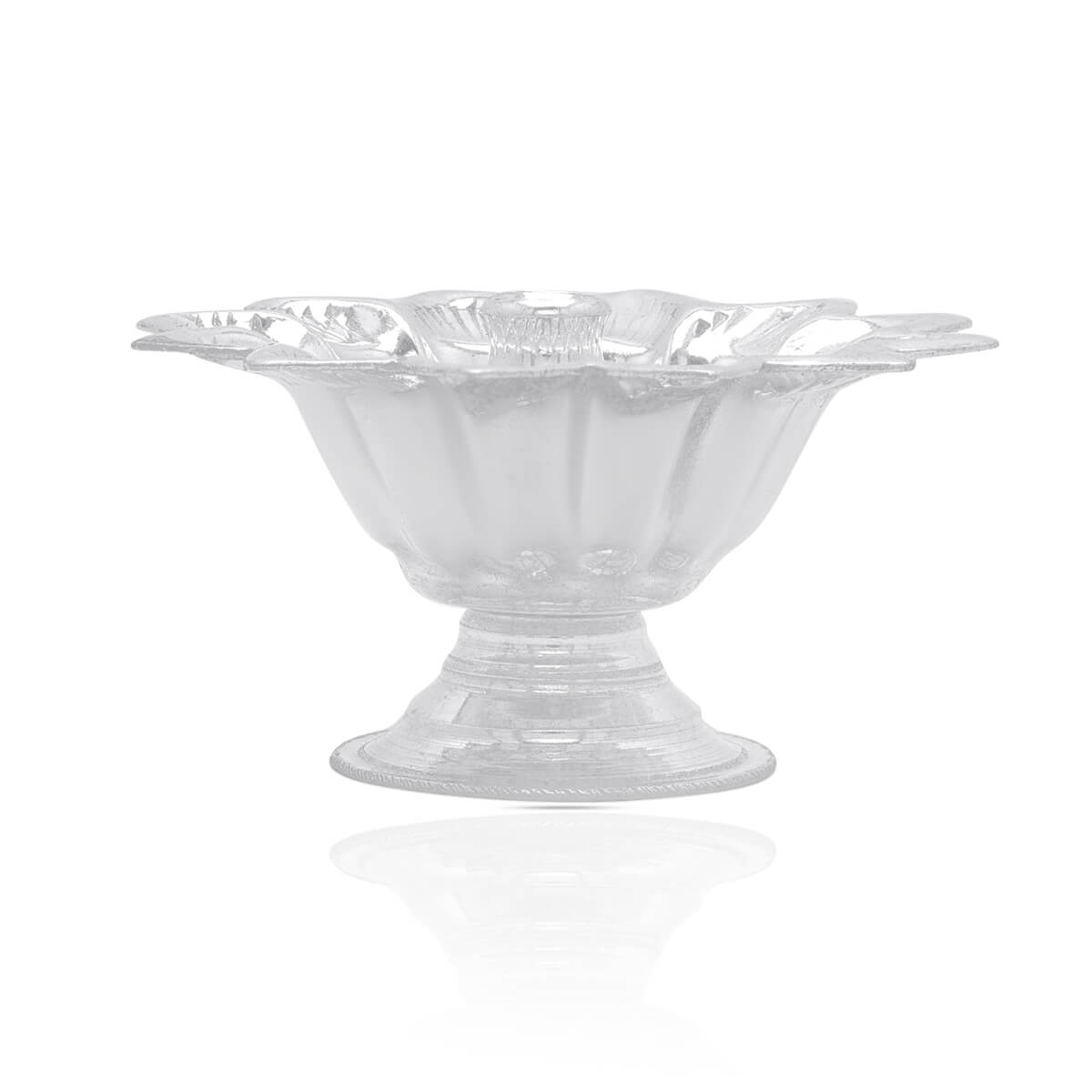 Gorgeous Petal Shimmer Silver Diva