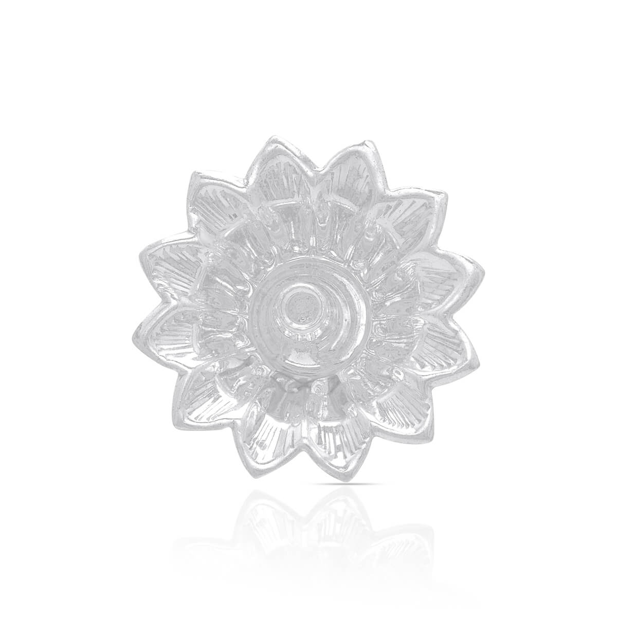 Gorgeous Petal Shimmer Silver Diva