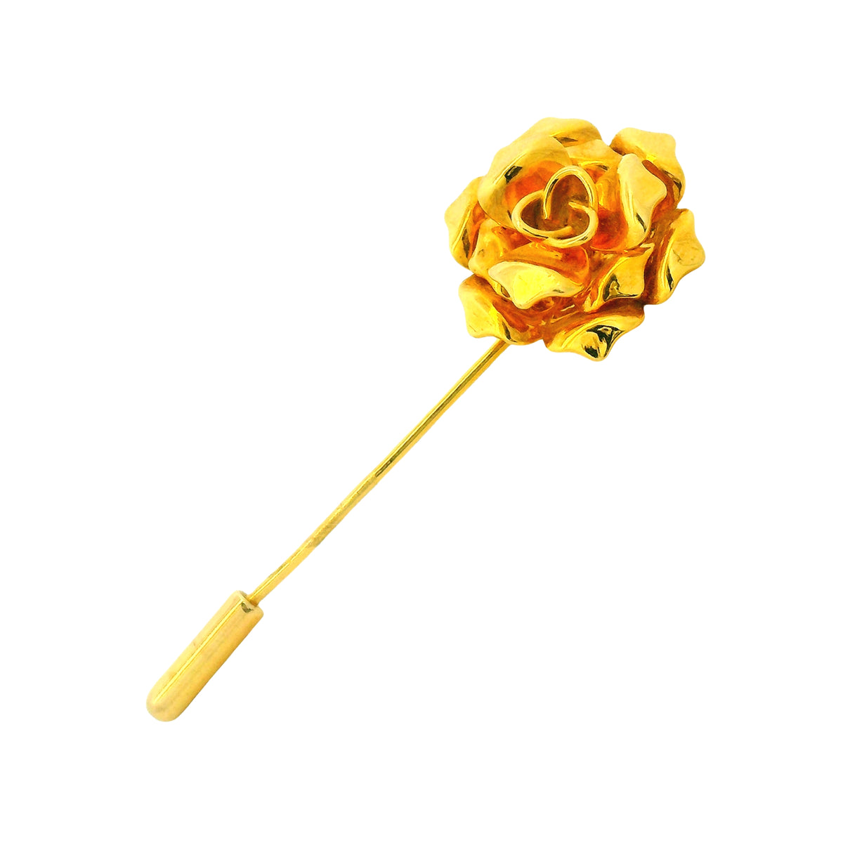 Mens Gold Tie Pin