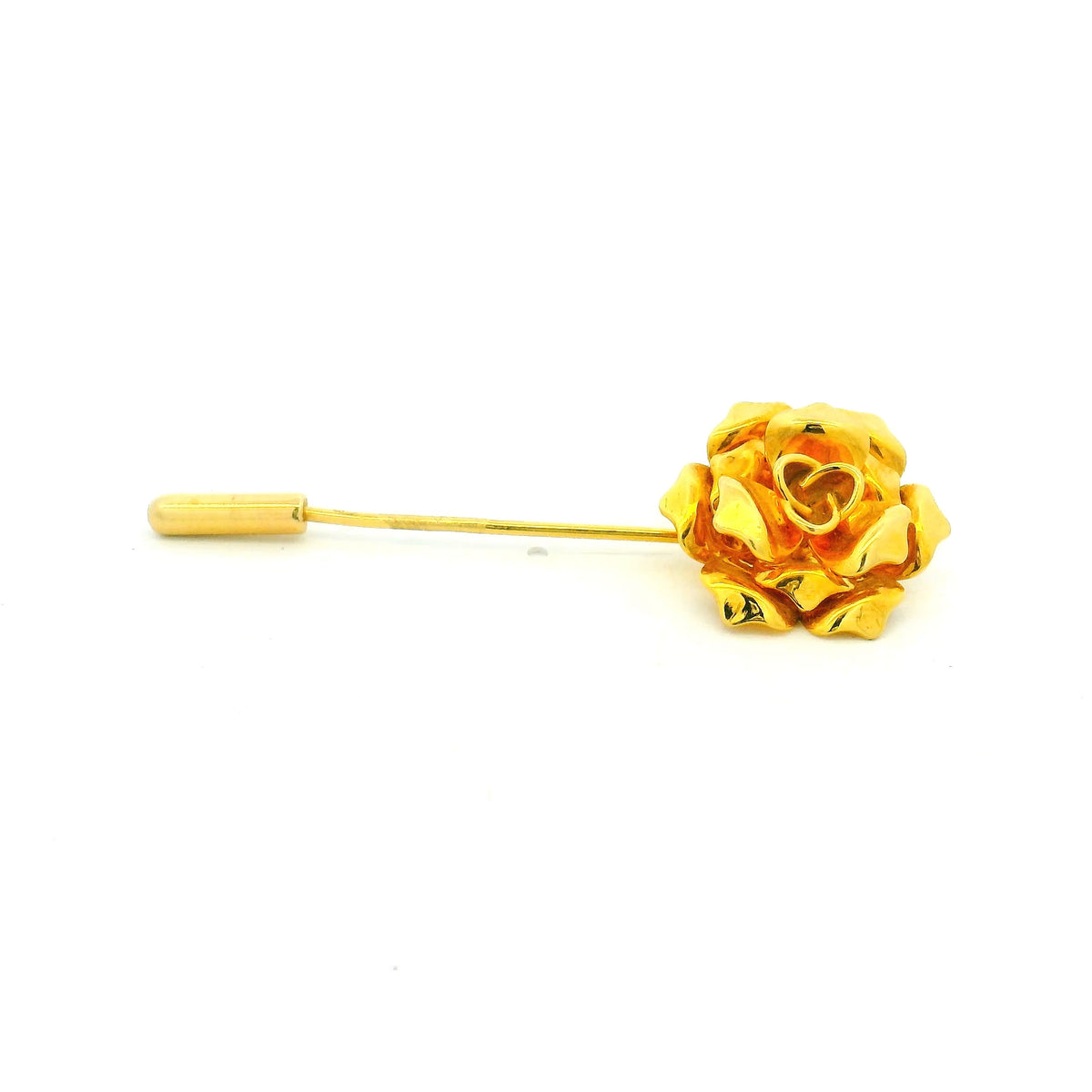 Mens Gold Tie Pin