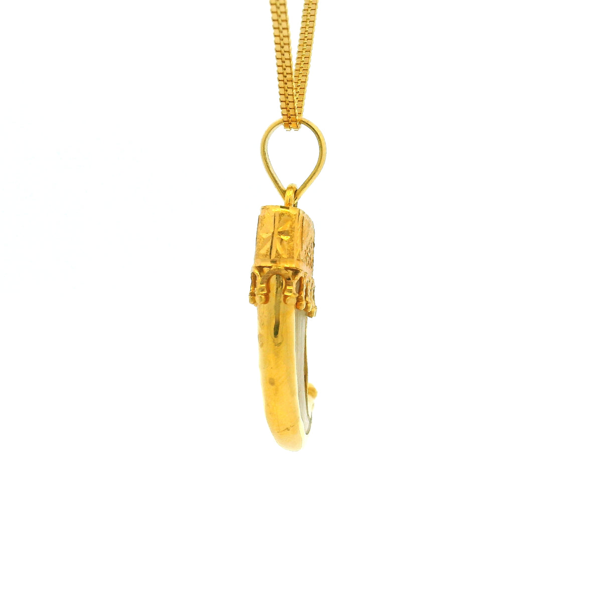 Mens Gold Locket