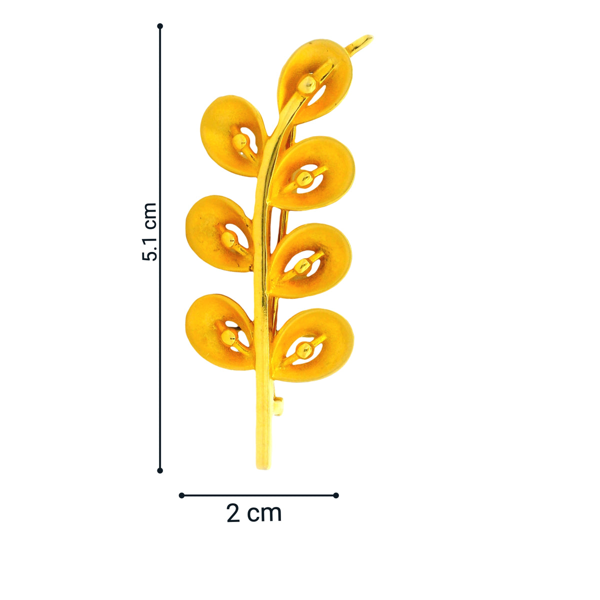 Mens Gold Tie Pin