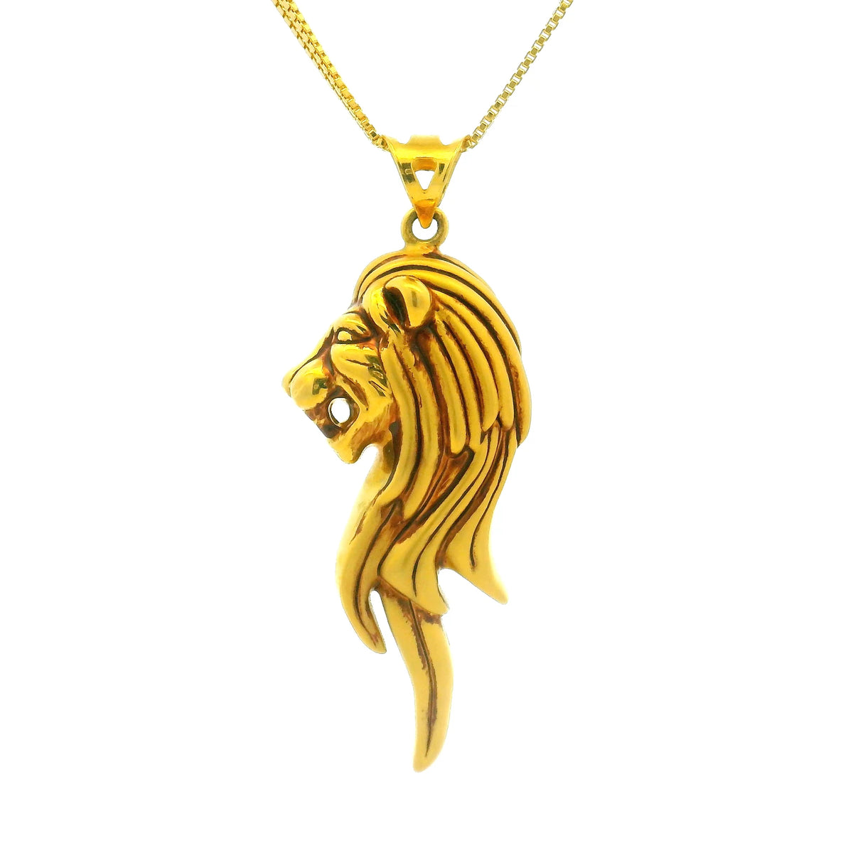 Mens Gold Locket