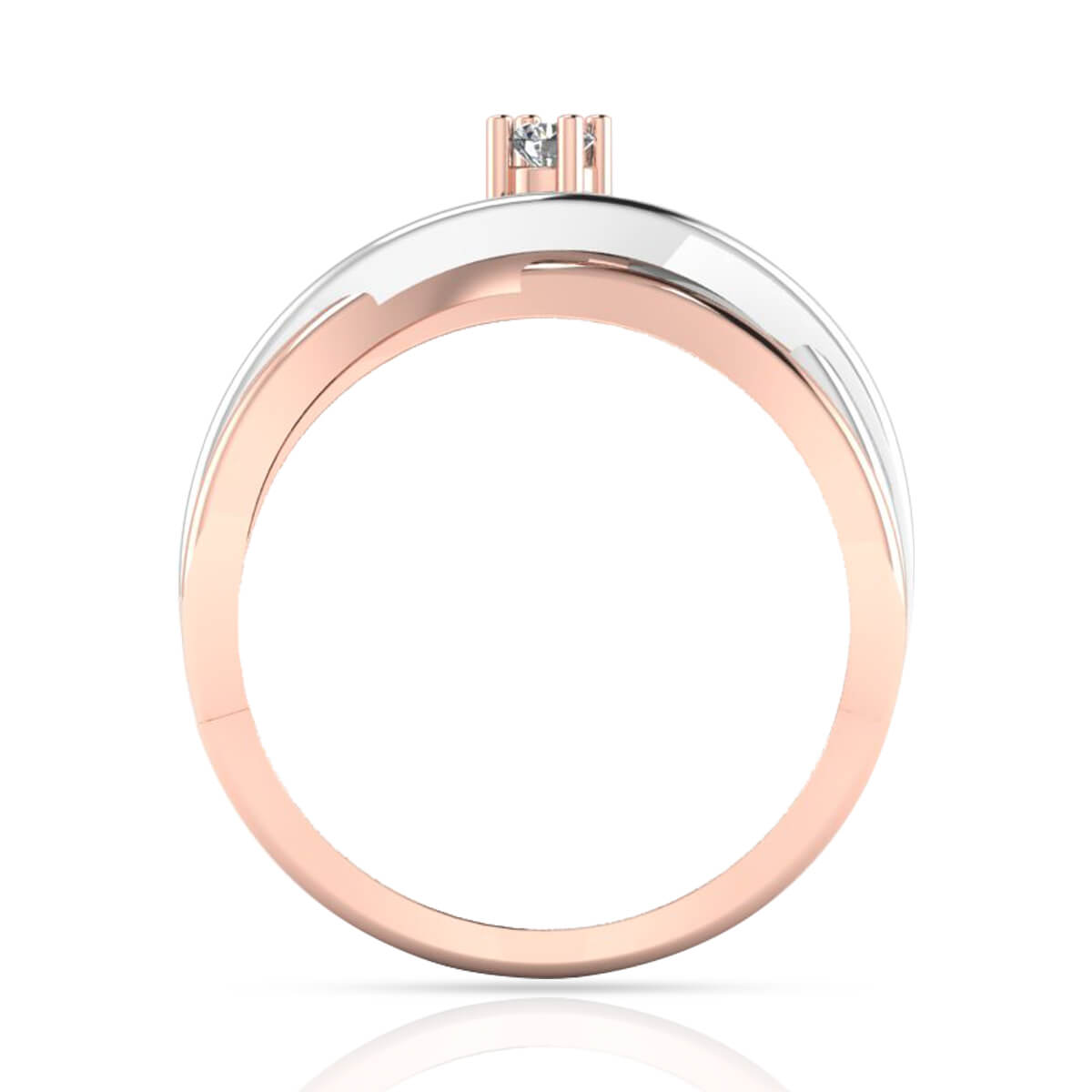 Contemporary Shine Solitaire Women Ring