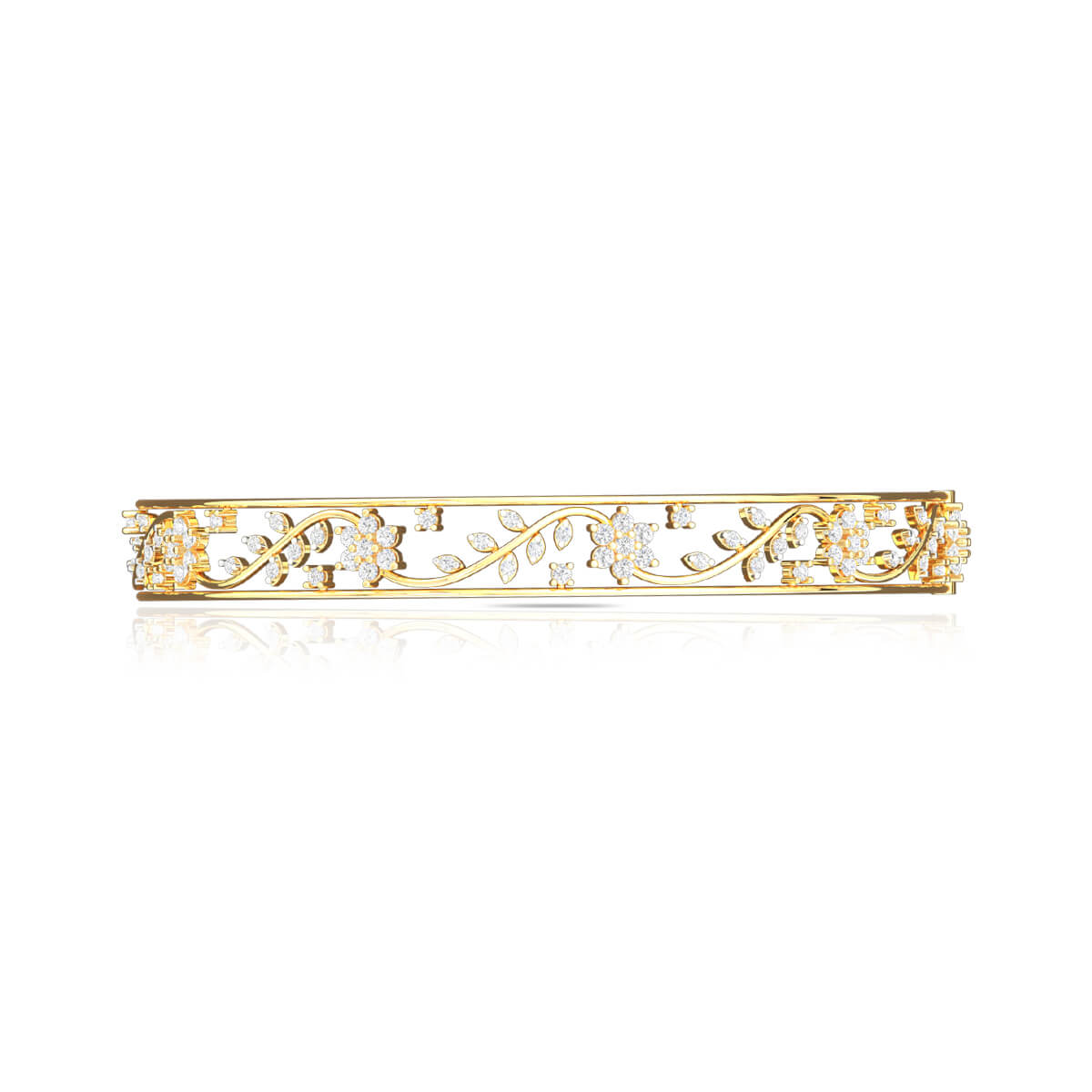 Cheerful Glow Diamond Bangle