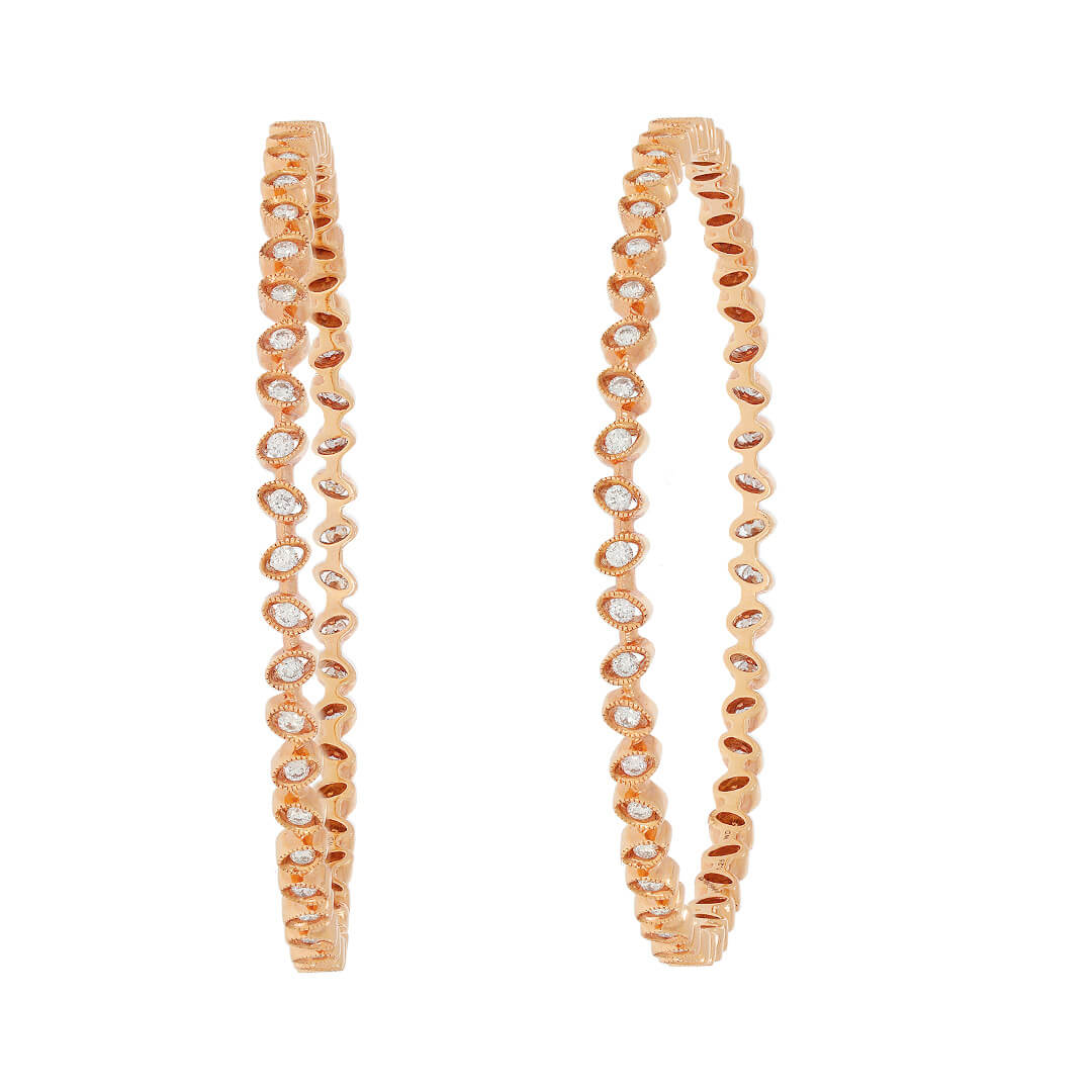 Minimalist Glow Diamond Bangle