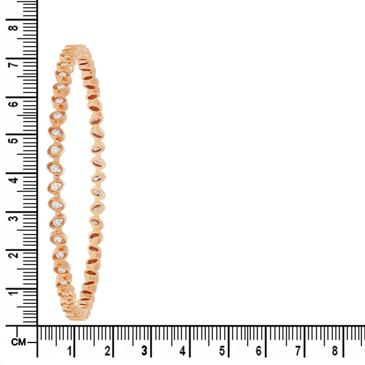 Minimalist Glow Diamond Bangle