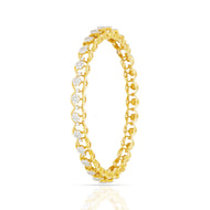 Gentle Glow Diamond Bangle