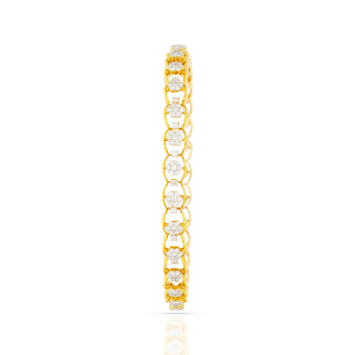 Gentle Glow Diamond Bangle