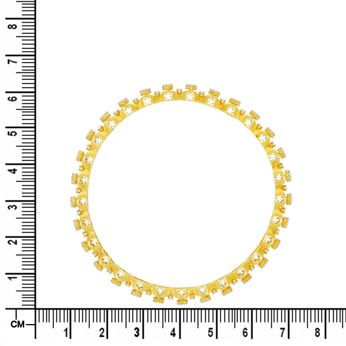 Gentle Glow Diamond Bangle