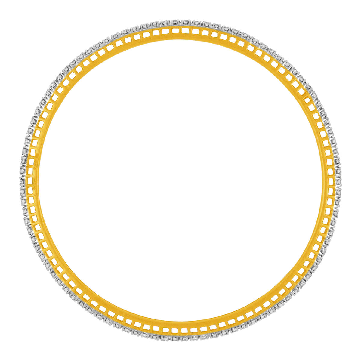 Slender Shimmer Diamond Bangle